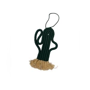 Cactus Macrame Hanging Wall Decor